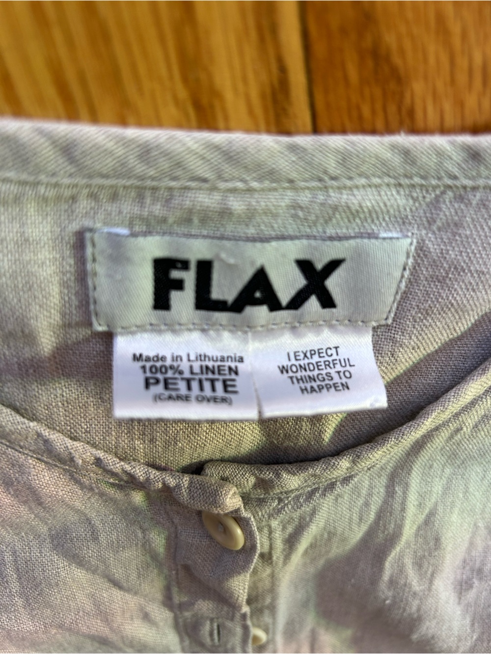FLAX Women’s 100% Linen Blouse